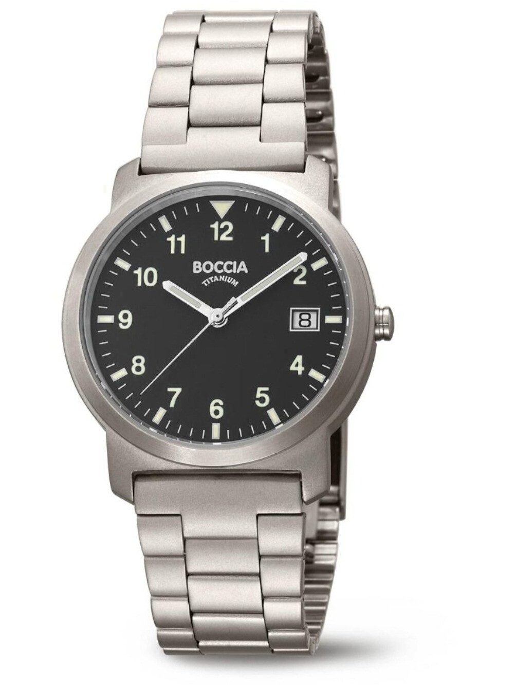 Quarzuhr Boccia 3630-03 Herrenuhr Titanium 37mm 5ATM Boccia 3630-03 Herrenuhr Titanium 37mm 5ATM
