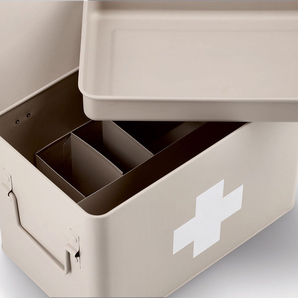 Zeller Present Aufbewahrungsbox Medizinbox (1 St), Metall – Bild 5 von 5