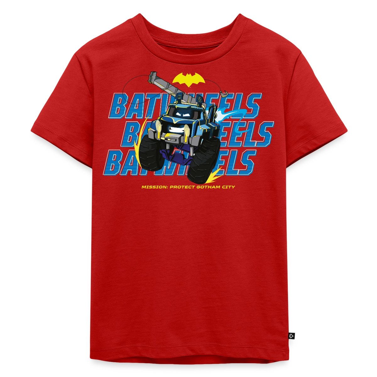 T-Shirt Batwheels Mit Schriftzug Protect Gotham City Kinder Premium T-Shirt