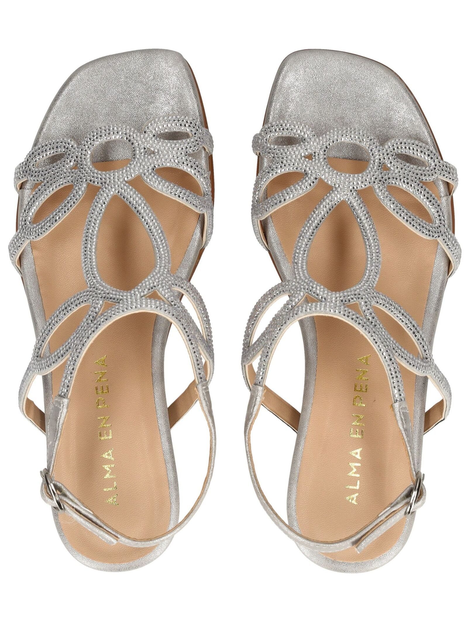 Alma en Pena ALMA EN PENA Sandalen Textil Keilsandalette