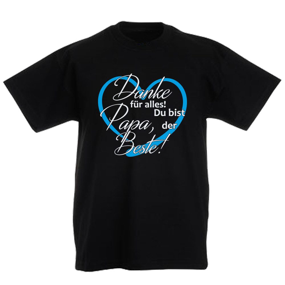 T-Shirt Danke für alles! Papa, Du bist der Beste!