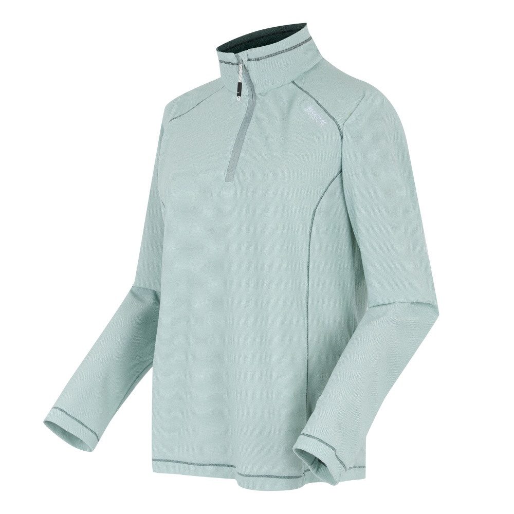 Langarmshirt Regatta Montes leichtes Fleece mit halblangem Reißverschluss für Damen