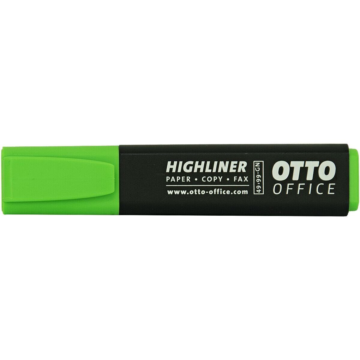 grün mit Textmarker Otto Office Kappe (1-tlg), Marker Highliner, Office