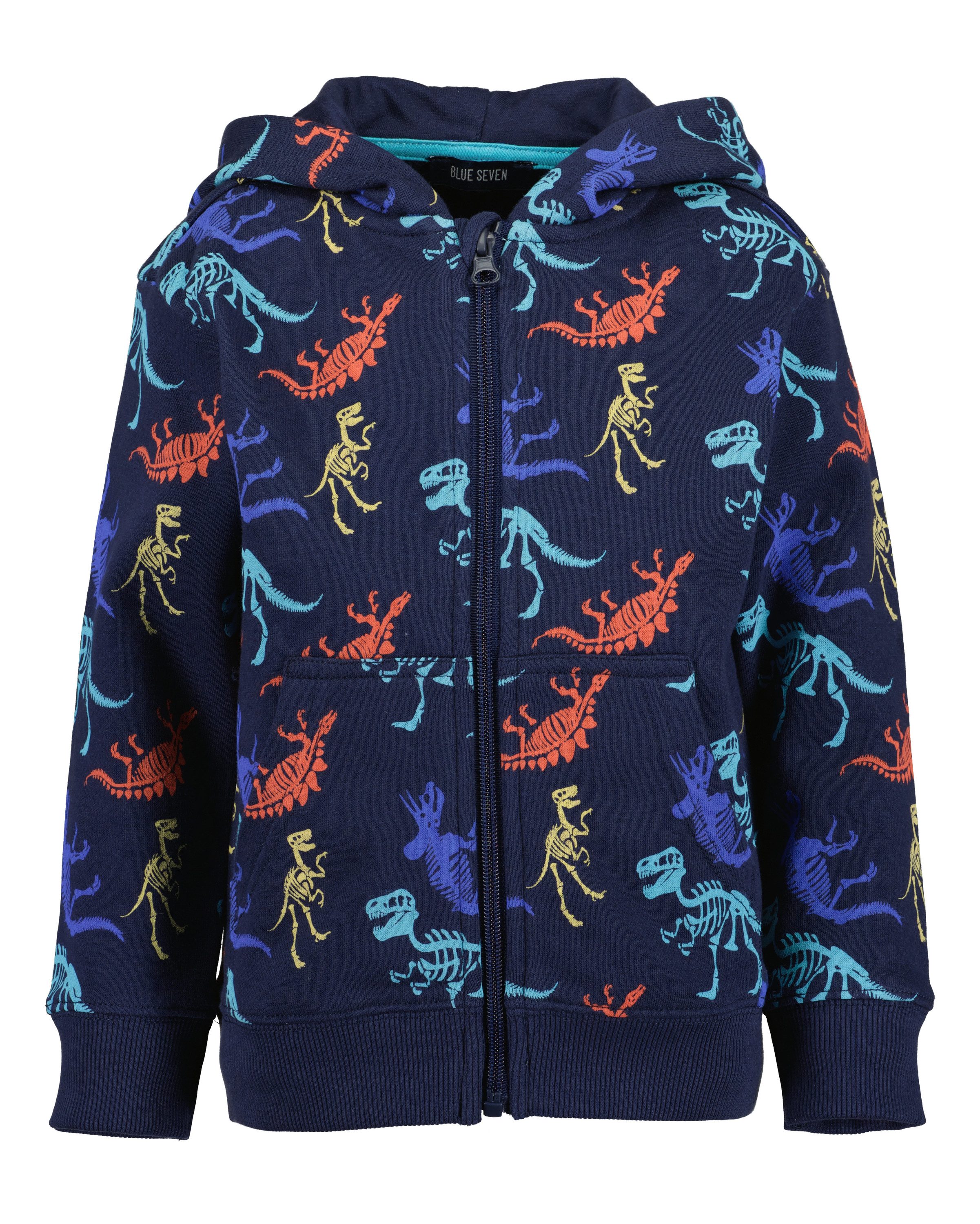 Blue Seven Sweatjacke Jungen Sweatjacke langarm Sweatshirt mit Reißverschluss