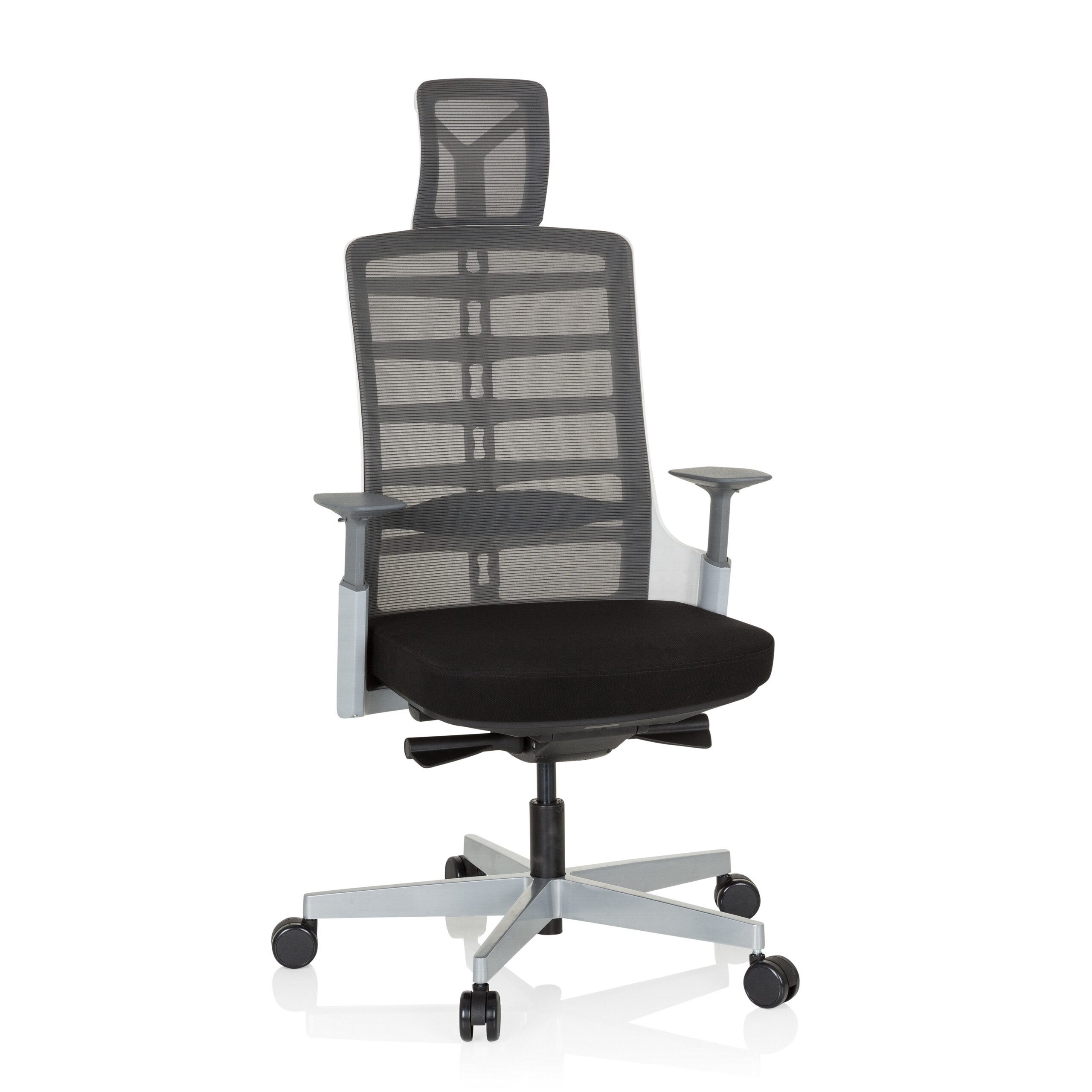 Drehstuhl High End Bürostuhl SKARIF Stoff/Netzstoff