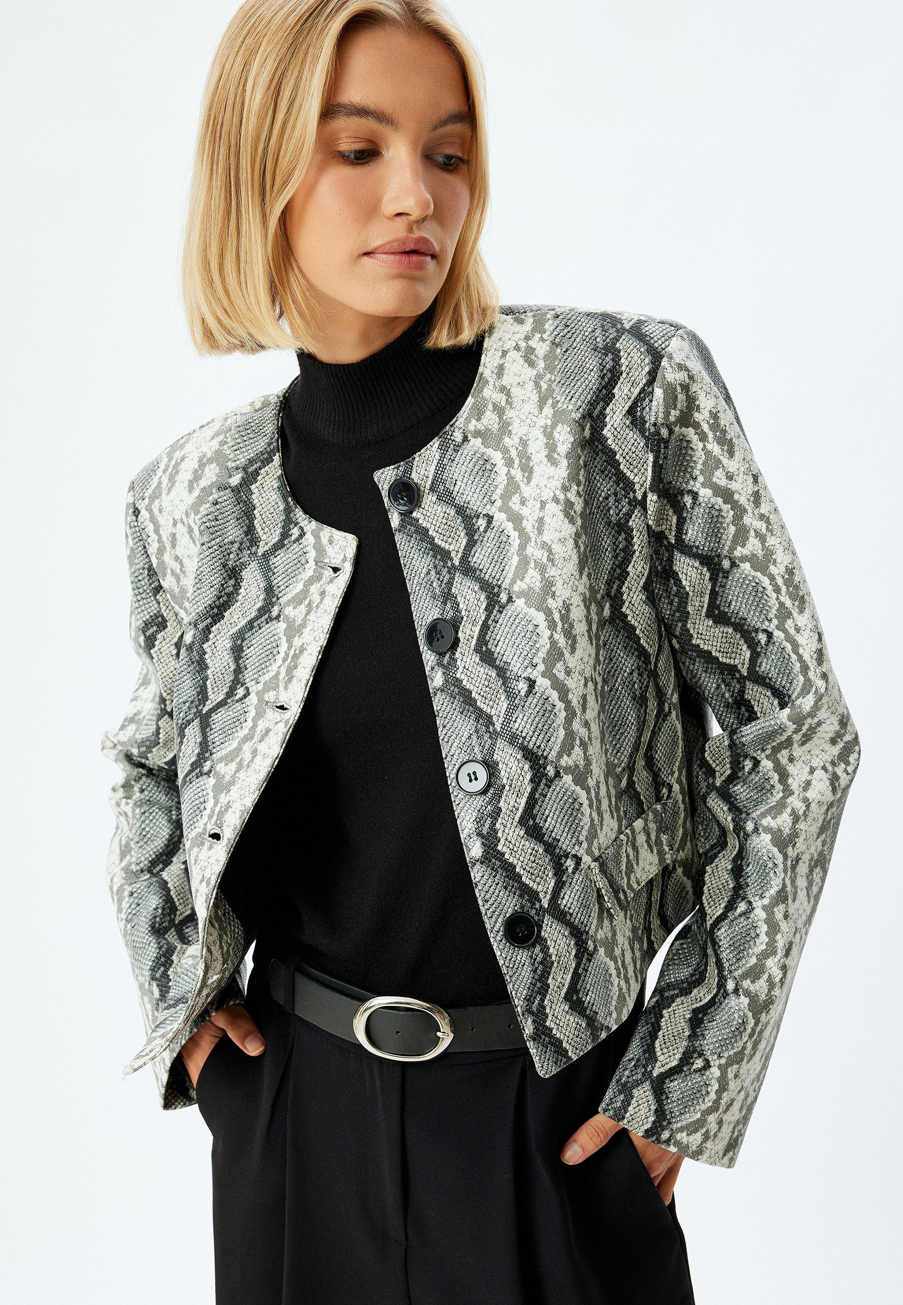 Koton Jackenblazer Regular Klassisch