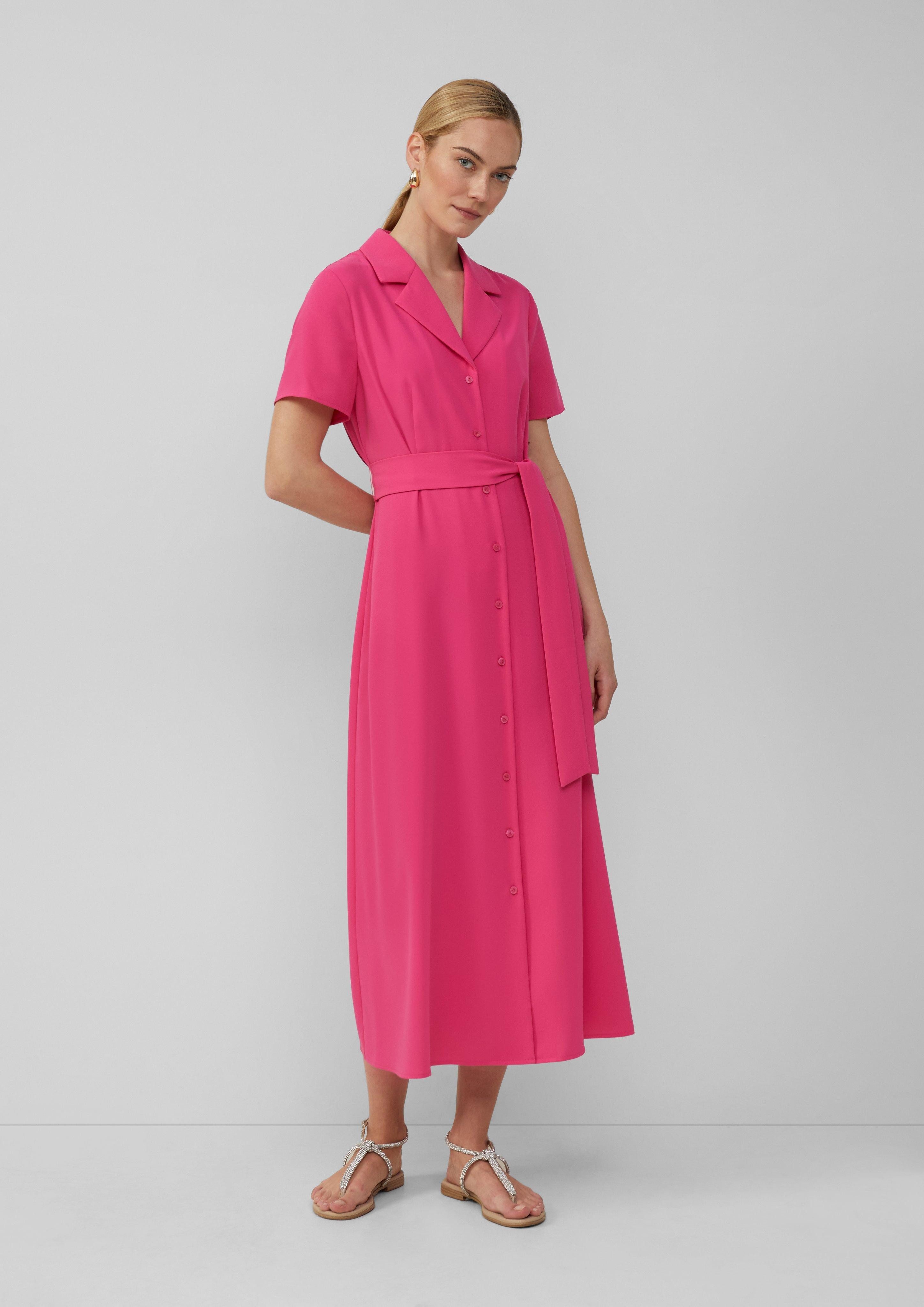 s.Oliver BLACK LABEL Maxikleid Tailliertes Maxikleid günstig online kaufen
