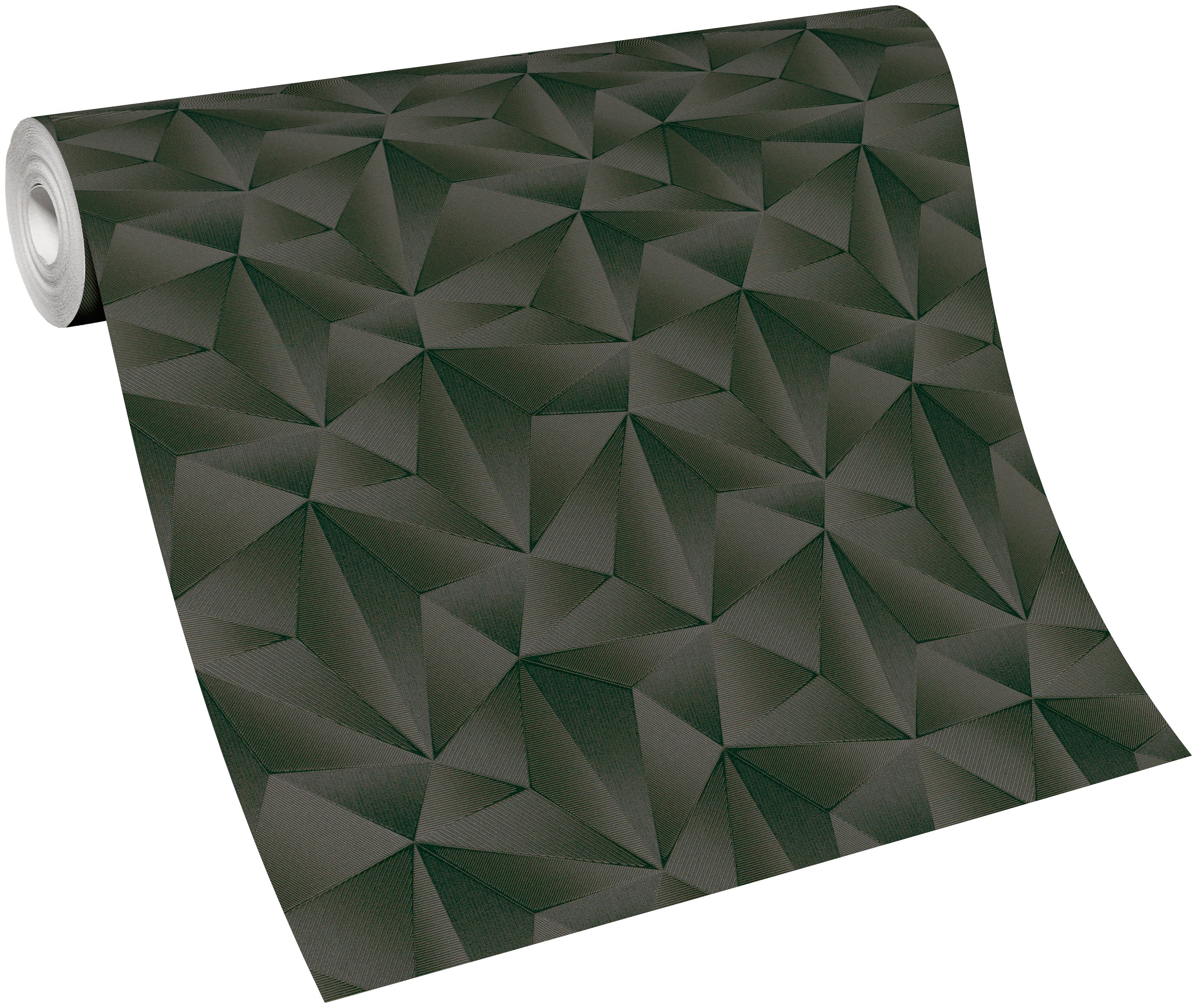 Erismann Vliestapete Spotlight, 0,53m schwarz Muster/Motiv x 10,05