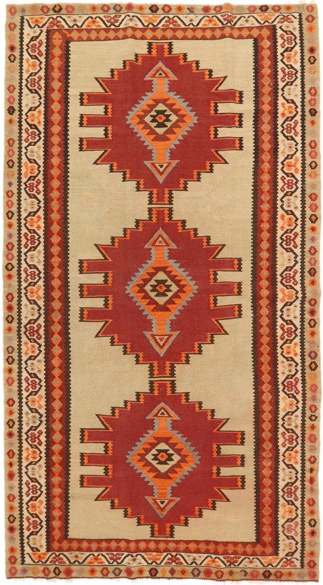 Orientteppich Kelim Fars Azerbaijan Antik 170x308 Handgewebter Orientteppich, Nain Trading, rechteckig, Höhe: 4 mm