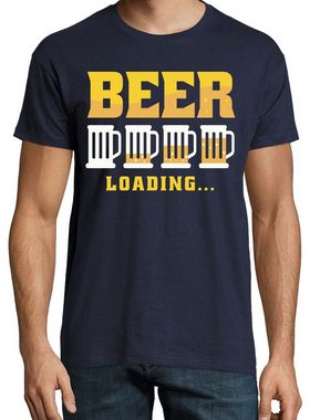 Youth Designz T-Shirt Beer Loading Herren Shirt mit trendigem Frontprint