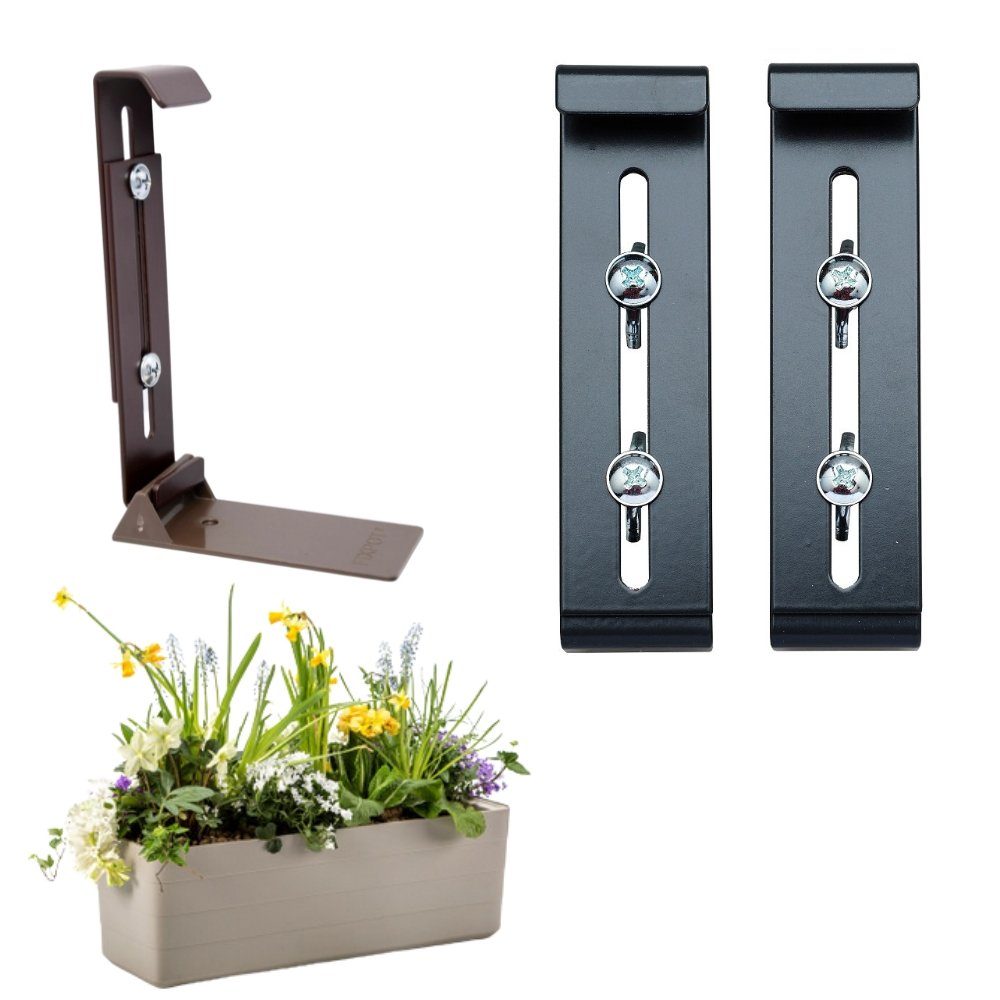 GarPet Blumenkastenhalter FixPot Blumenkasten Halterung für Fensterbank
