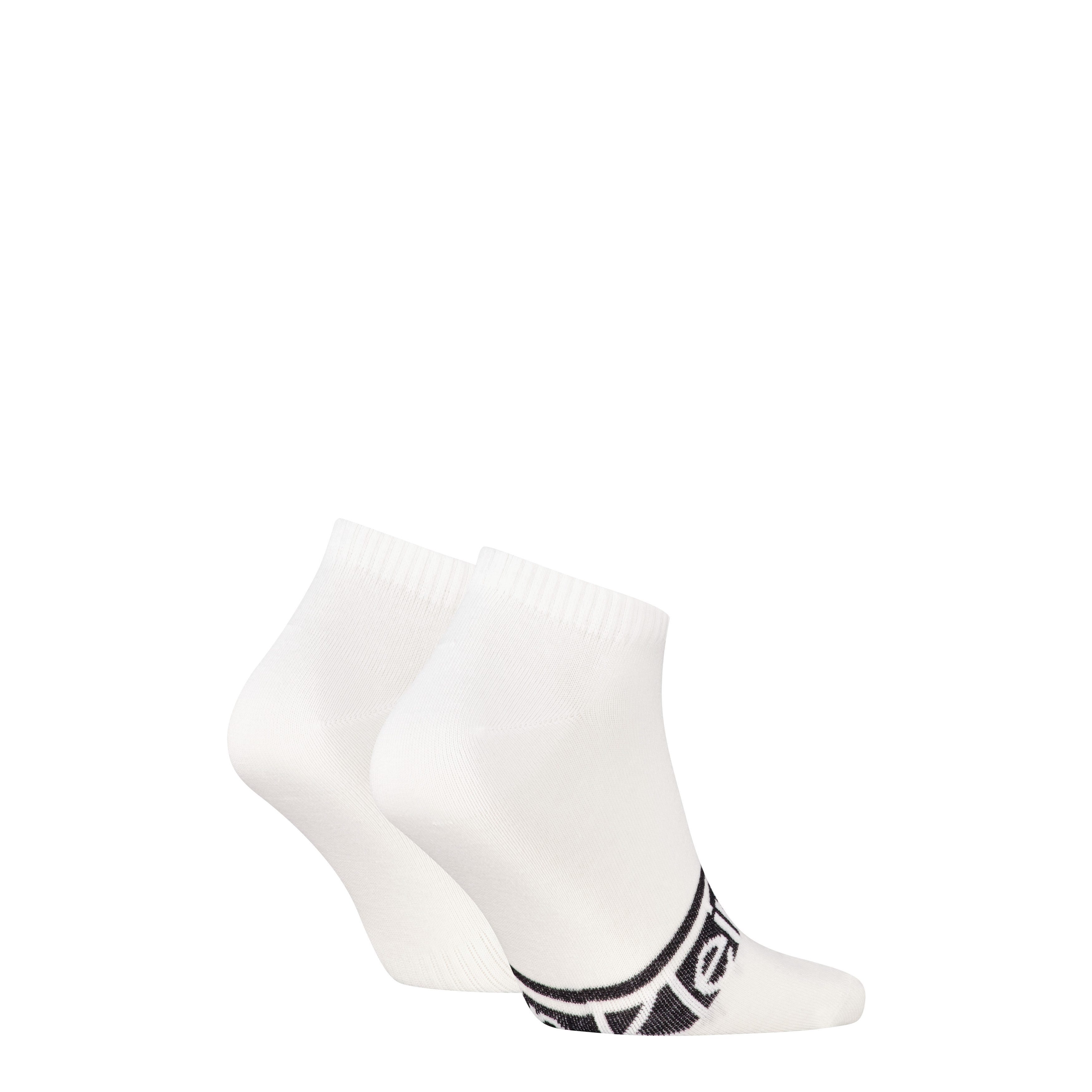 Calvin Klein Sneakersocken CK MEN SNEAKER 2P LOGO STRIPE (2 Paar) mit Logoschriftzug, Cotton-Mix