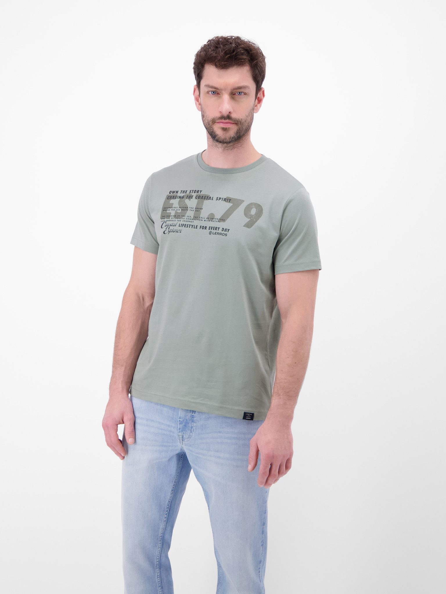 LERROS Kurzarmshirt mit Print günstig online kaufen