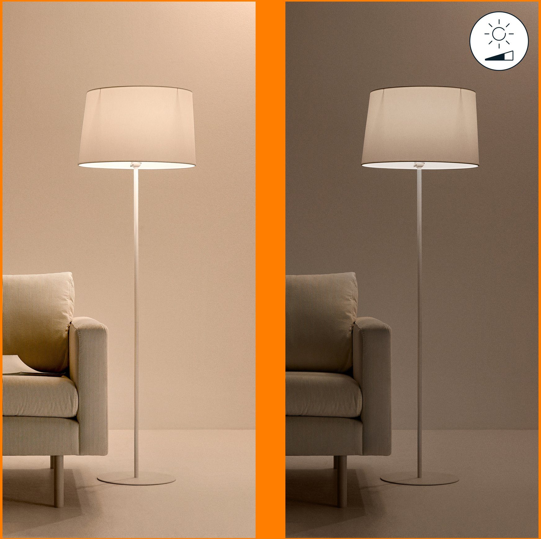 WiZ LED-Leuchtmittel White&Color Kerzenform Farbwechsler matt Tunable Doppelpack, E14 40W E14