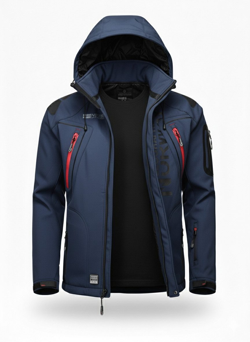 Geographical Norway Softshelljacke Herren – leichte wasserabweisende Überga günstig online kaufen
