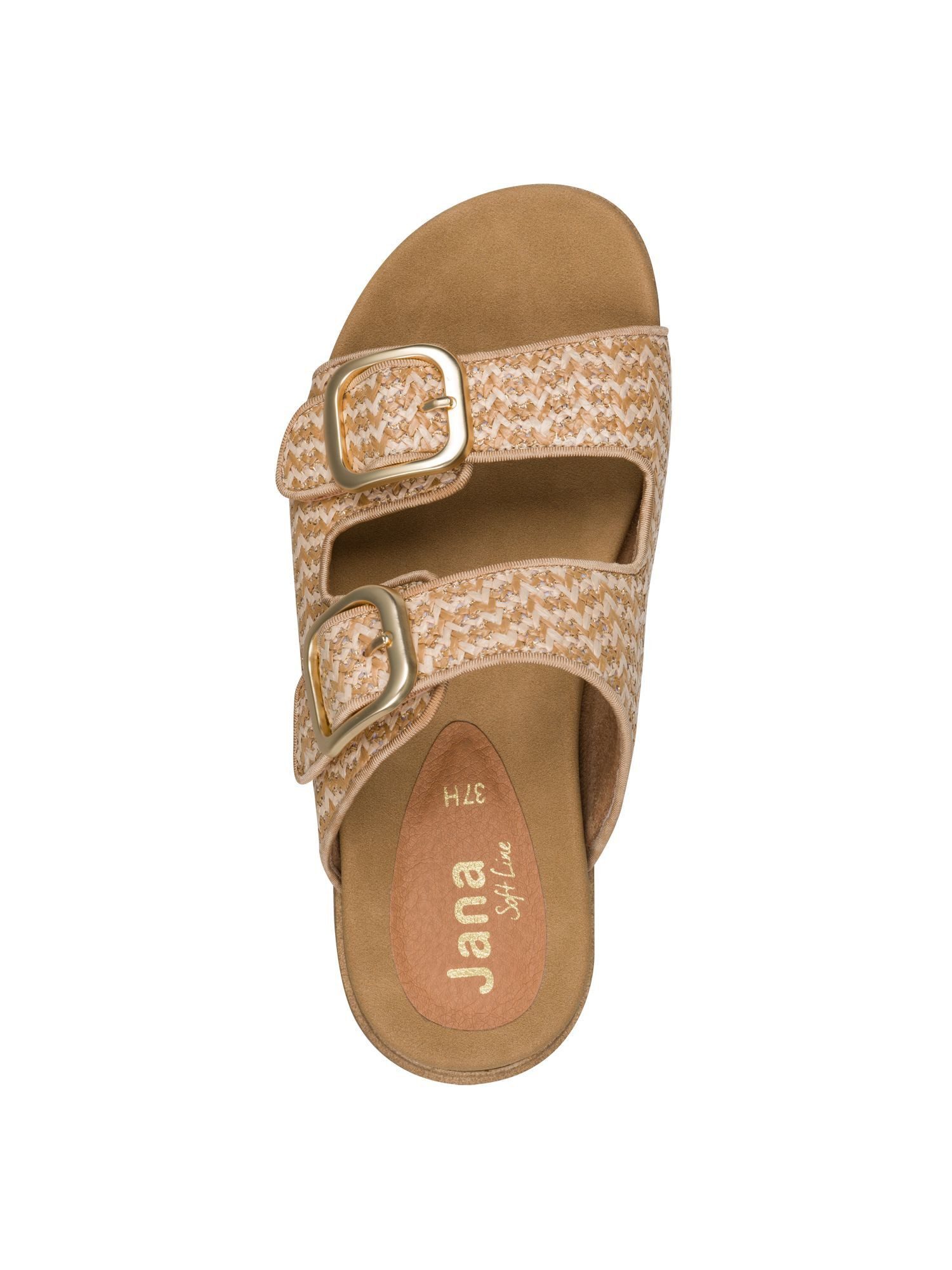 Jana Vegan Vegan kein Absatz 8-27560-46 Keilpantolette Vegan