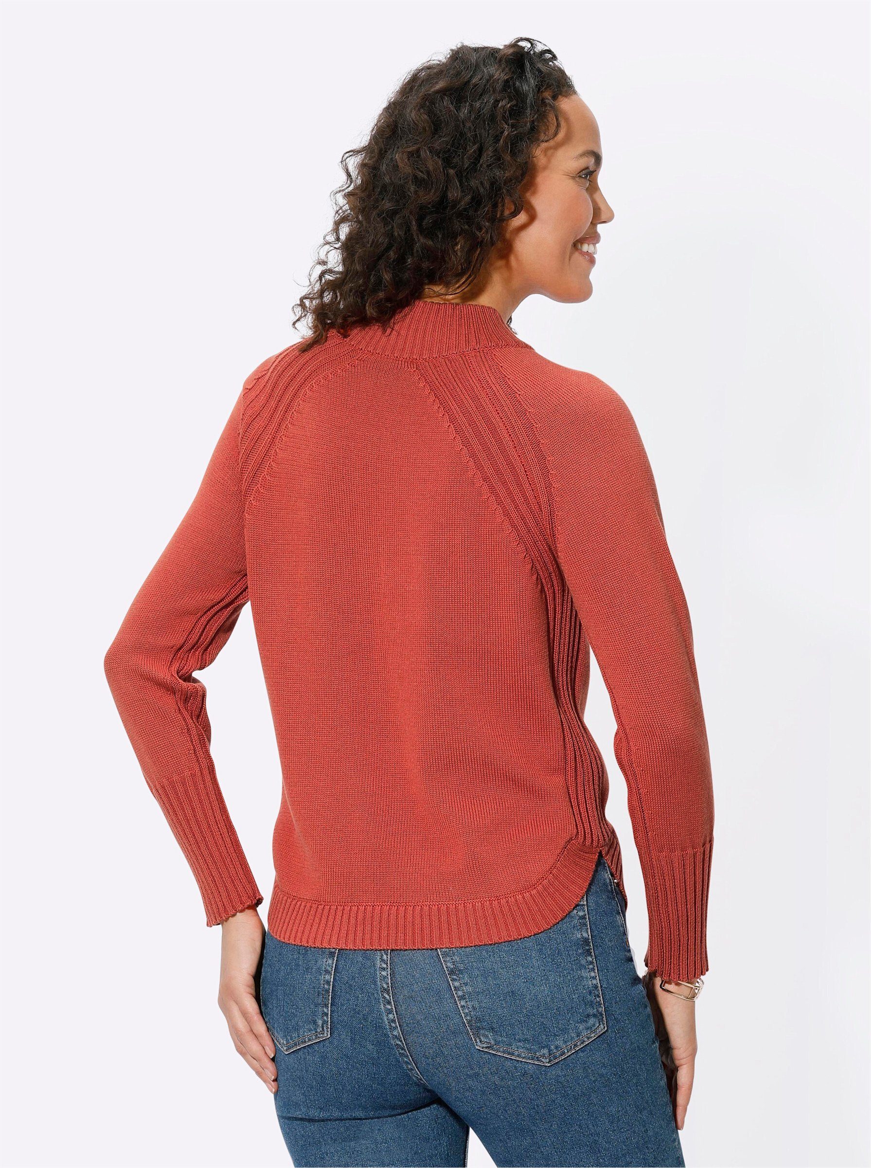 Witt Strickpullover Stehkragenpullover . günstig online kaufen