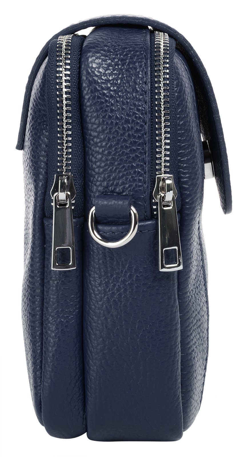 Samantha Look Umhängetasche SAMANTHA LOOK Damen echt Leder, Made in Italy, echt Leder, Made in Italy – Bild 5 von 5