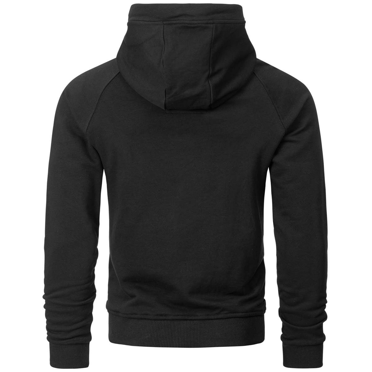 Alessandro Salvarini Sweatjacke Herren mit Kapuze – Zip Hoodie mit Reißverschluss Bequeme Sweatjacke aus Baumwollmix mit Kapuze – Bild 5 von 5