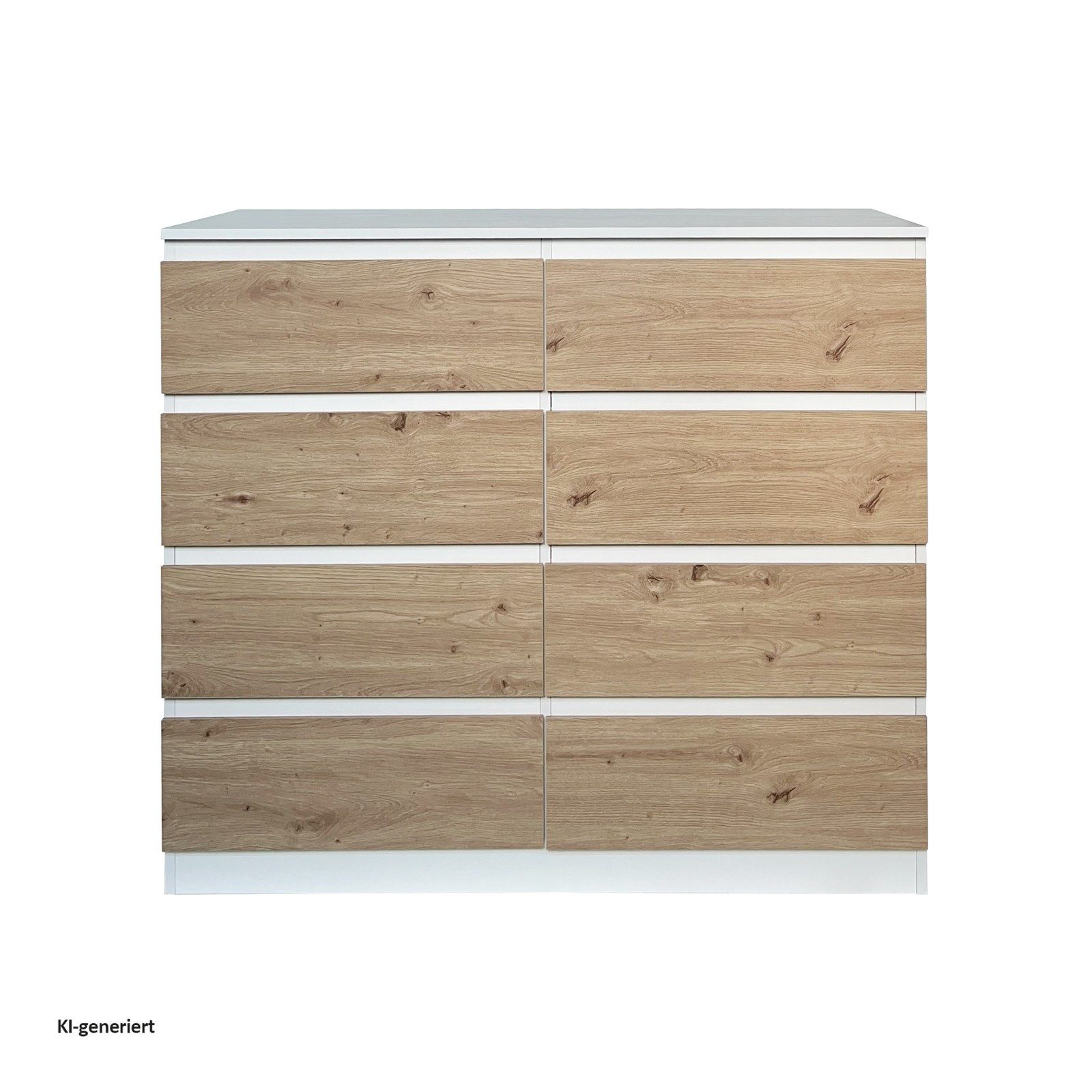 HTI-Living Kommode Kommode 8 grifflose Schubladen (Stück, 1 St., 1 Kommode), Sideboard – Bild 4 von 4