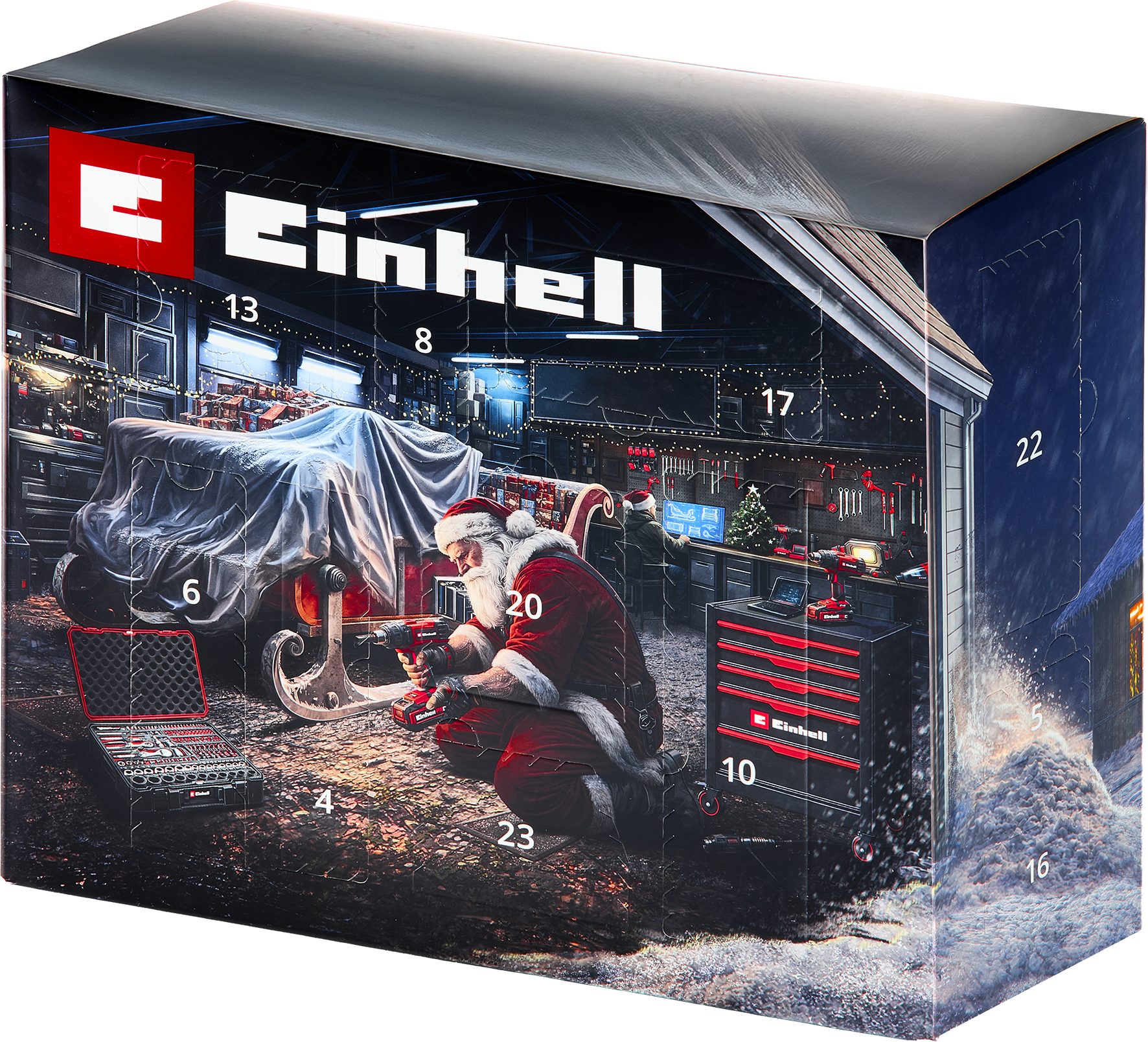 Einhell Adventskalender 2026, 48 teilig