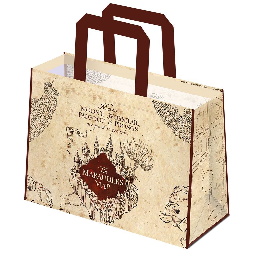 Einkaufsbeutel Harry Potter - Marauders Map - Einkaufstasche günstig online kaufen