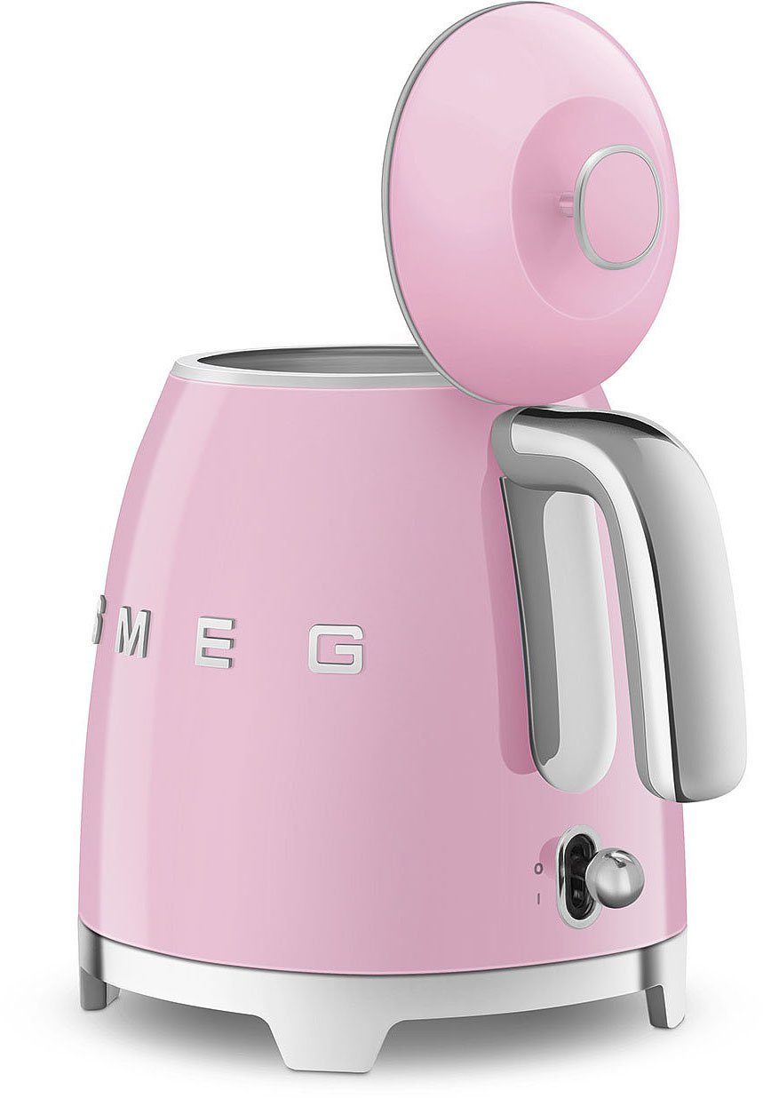 Smeg Wasserkocher SMEG Mini-Wasserkocher 0,8l Edelstahl 1400 Watt Auswahl Farbe KLF05