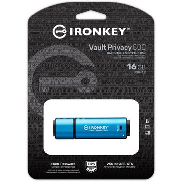 Kingston IronKey Vault Privacy 50 16 GB USB-Stick