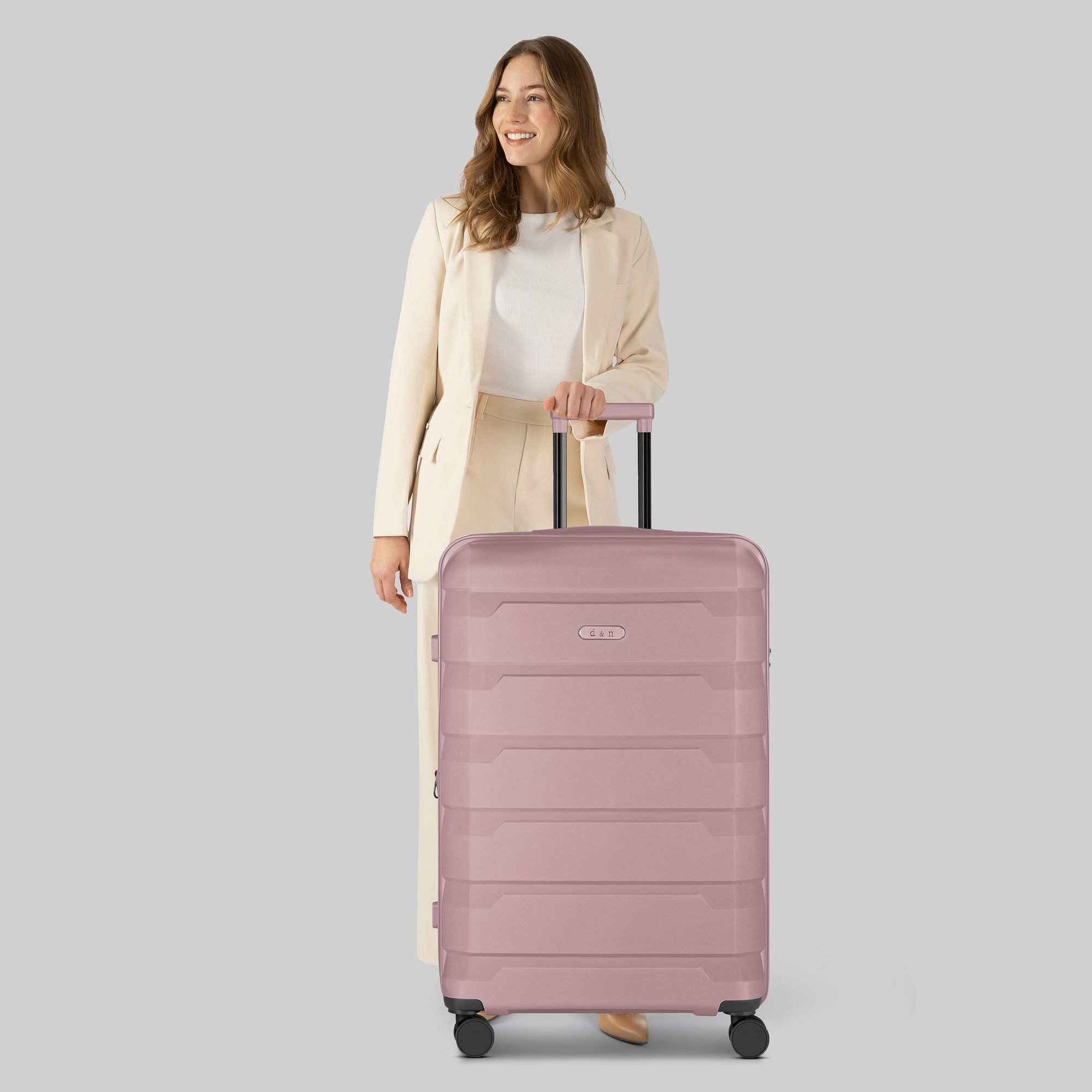 D&N Hartschalen-Trolley South Dakota, 4 Rollen, ABS günstig online kaufen