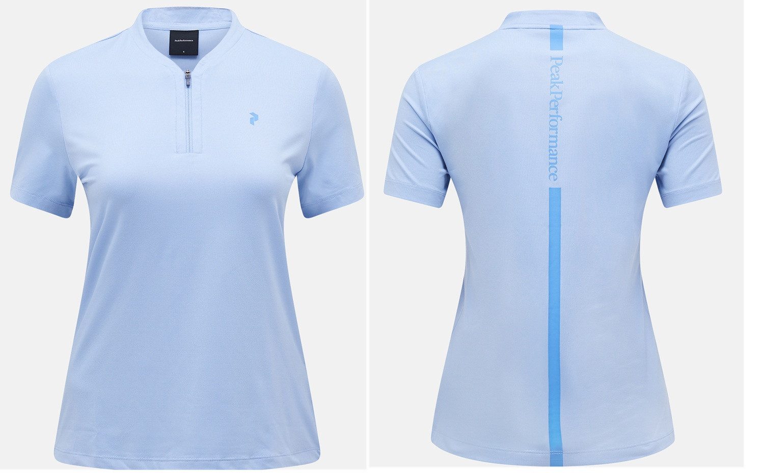 Peak Performance Poloshirt Peak Performance Turf ZIP SS Top Polo Damen Polo Shirt G79496030