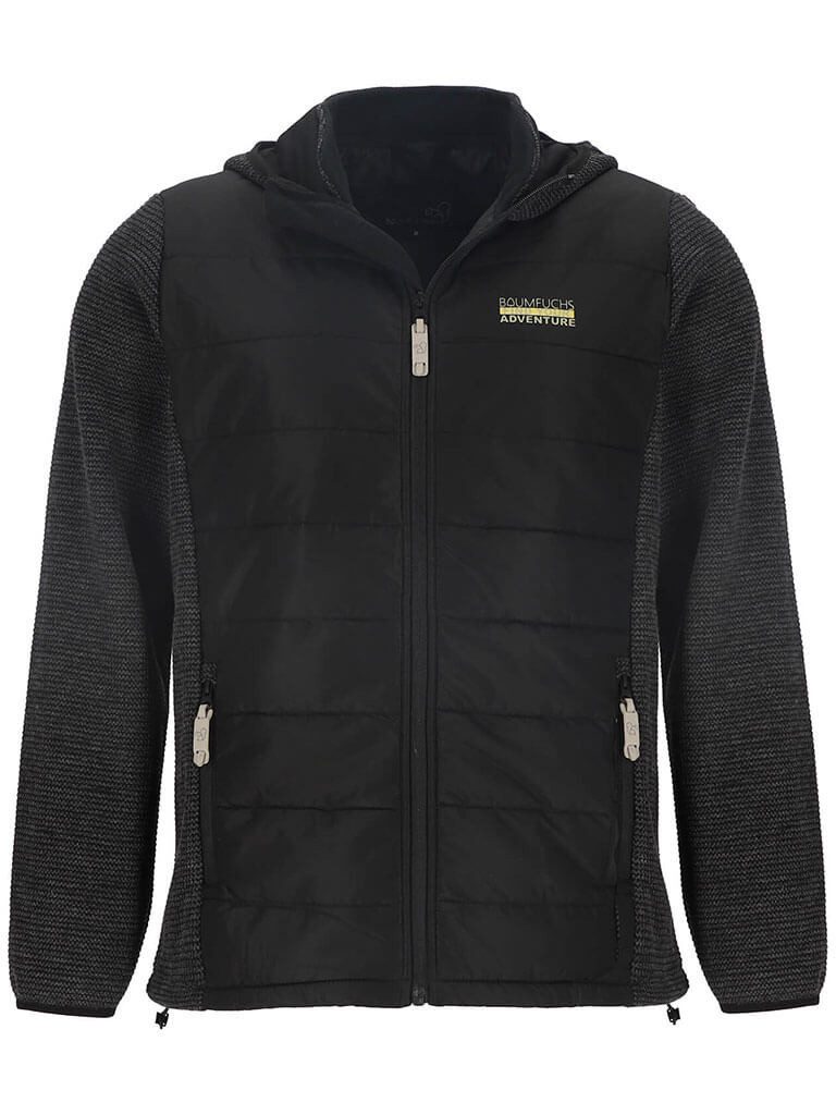 Baumfuchs Steppjacke Herren Hybridjacke Stepp und Fleece - Outdoor-Jacke mi günstig online kaufen