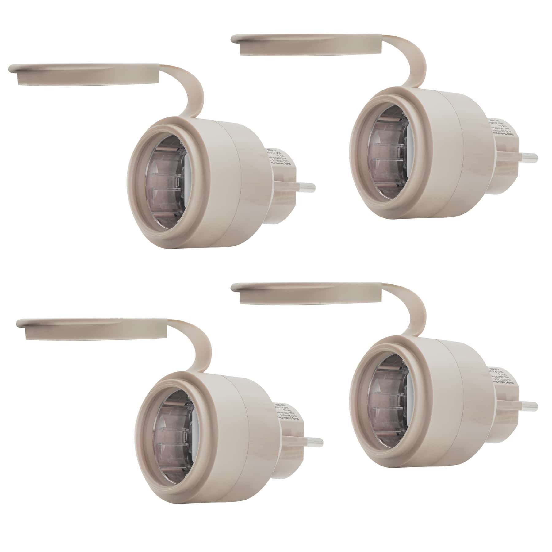 Shelly WLAN-Steckdose SHELLY WLAN-Steckdose Plug S Gen3, Outdoor, Matter, 4 Stück