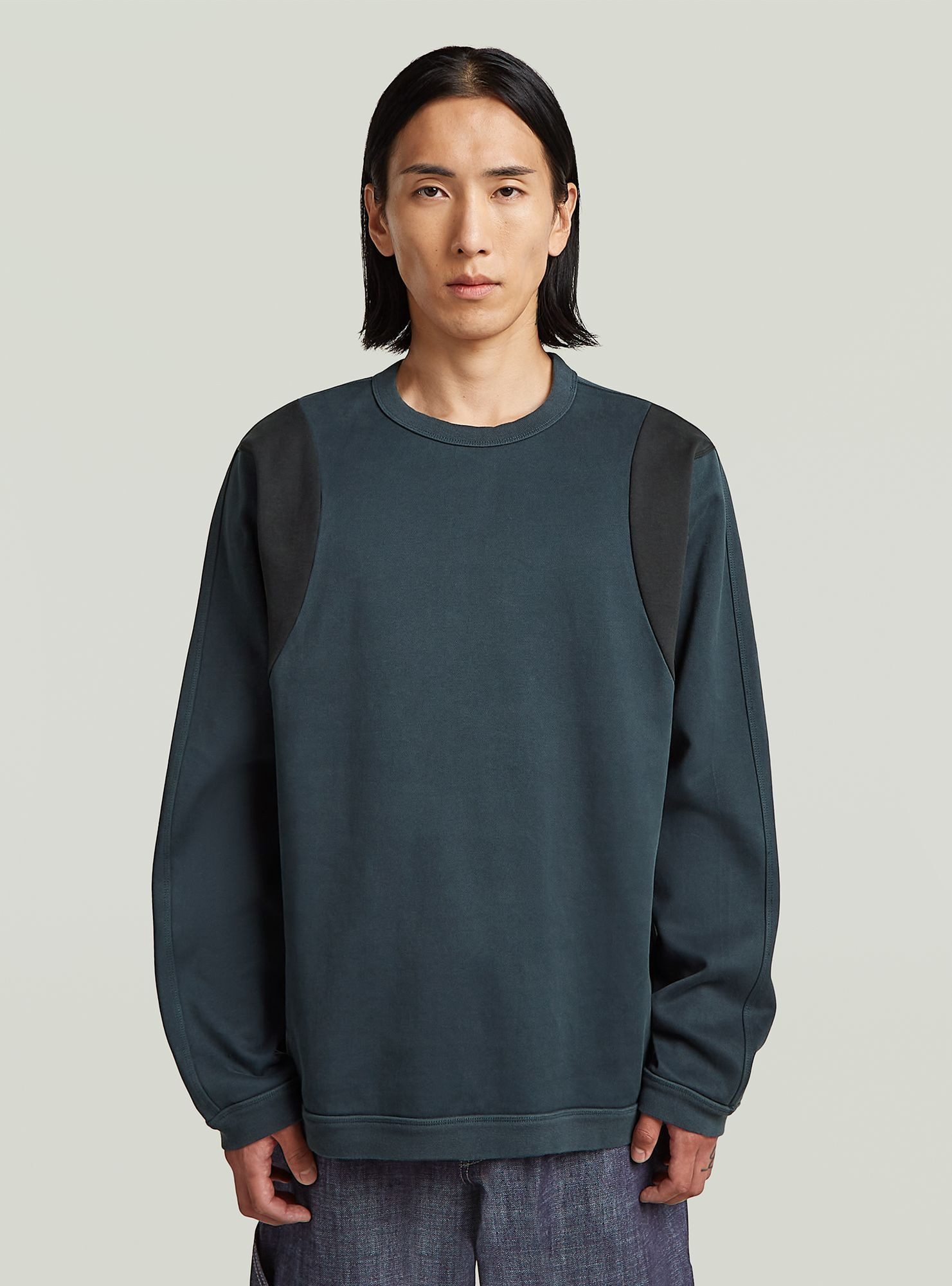 G-STAR Kurzarmpullover MN Loose Sweatshirt