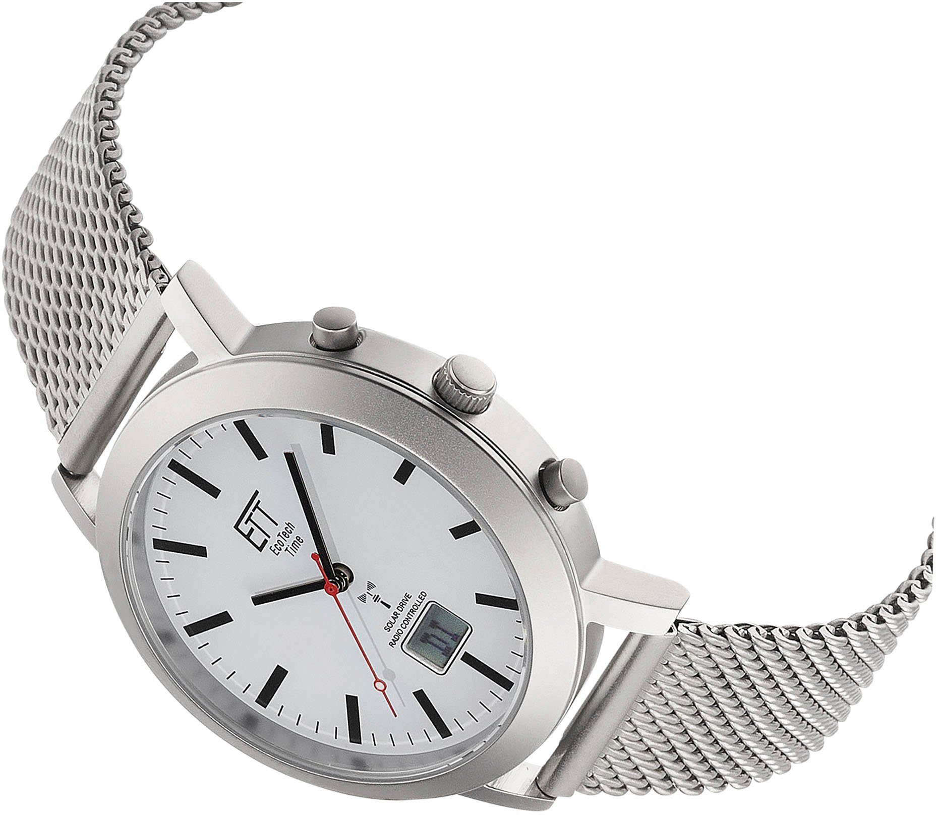 ETT Funkuhr Station Watch, EGS-11579-11M, Armbanduhr, Herrenuhr, Datum, Sol günstig online kaufen
