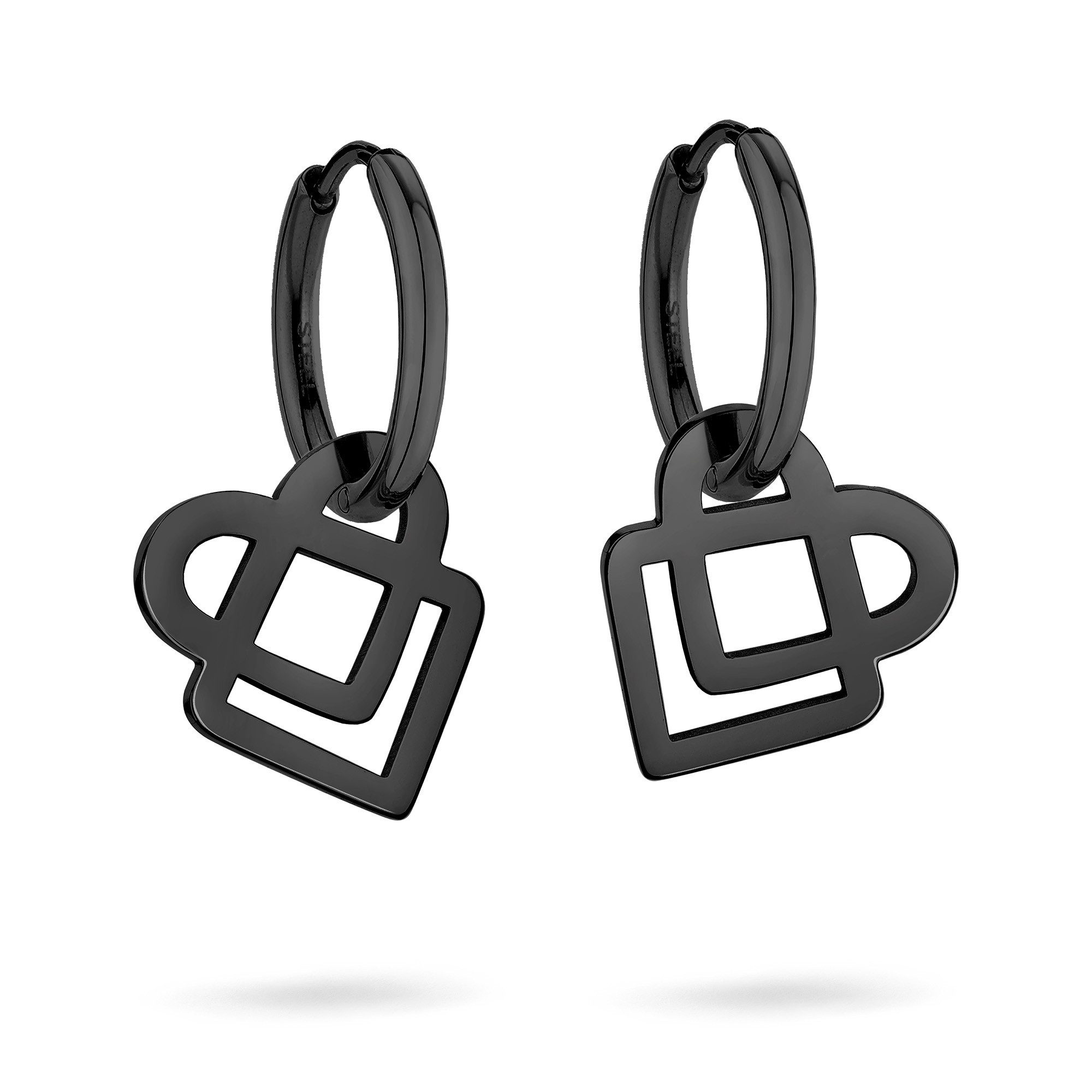 Paar Ohrstecker Icon Edelstahl