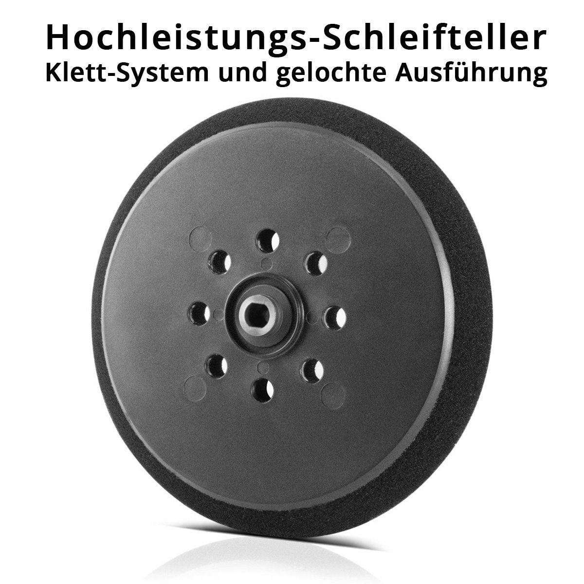 mm, Universal-Hochleistungs-Schleifteller STAHLWERK St) 1 (Set, 225 Schleifscheibe