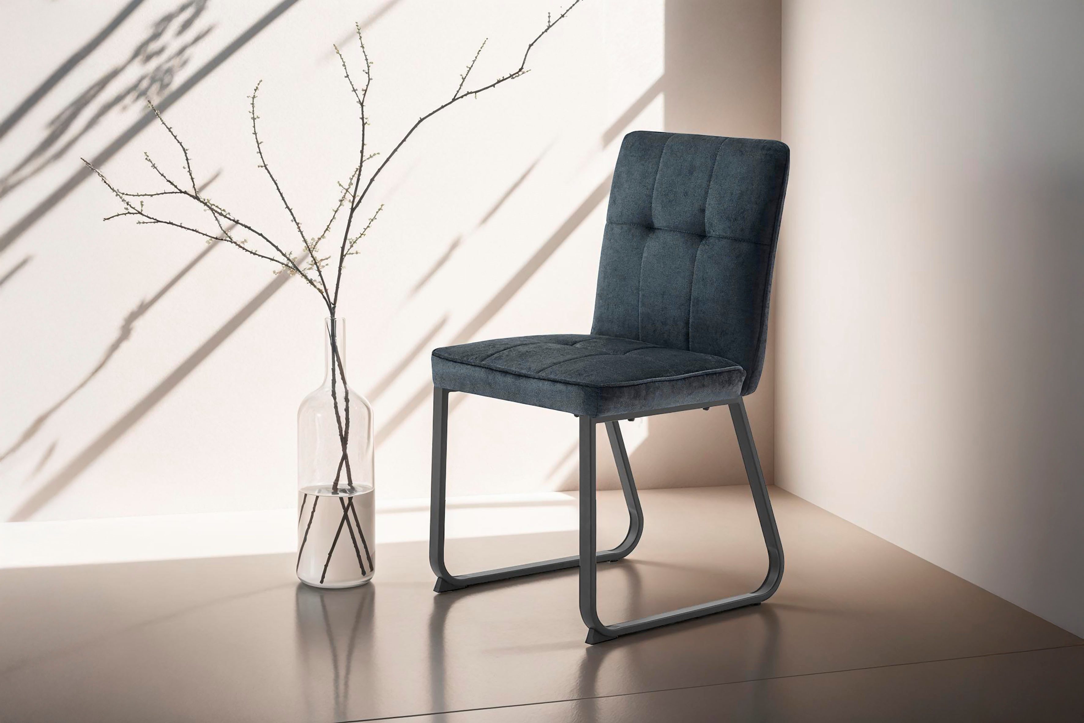 byLIVING Esszimmerstuhl Talea (Set, 2 St), Nosagfederung im Sitz, Cord Stoff