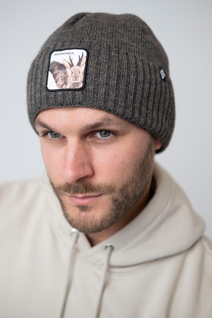 Bavarian Caps Strickmütze Strickmütze mit Fleecefutter
