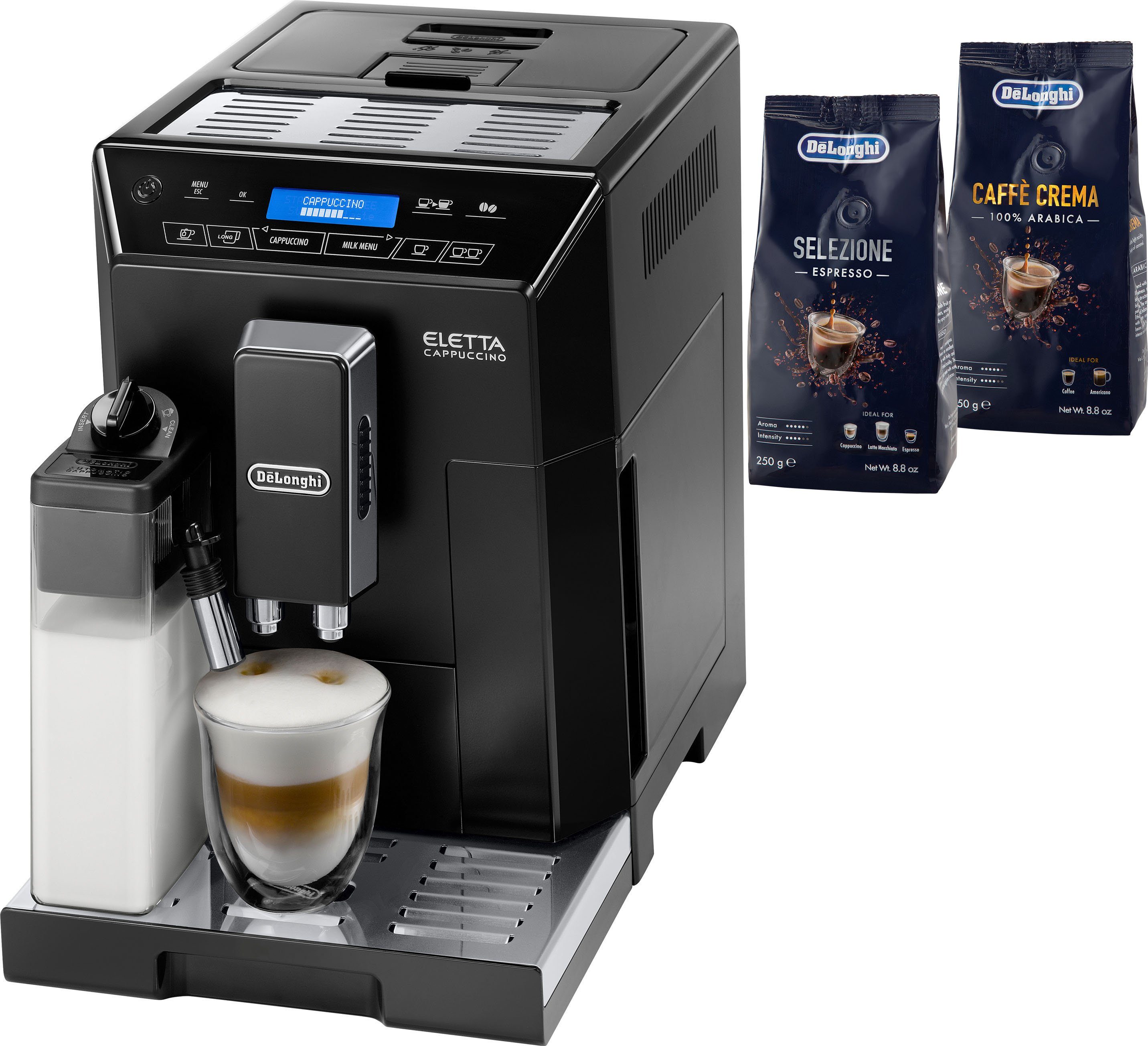 De'Longhi Kaffeevollautomat Eletta Cappuccino ECAM 44.668.B online kaufen |  OTTO
