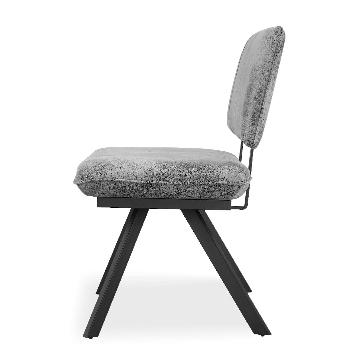 B&D home Essbank JUNA (1-St), gepolstert, stabiles Metallgestell, mit Rückenlehne, in 140 oder 160cm