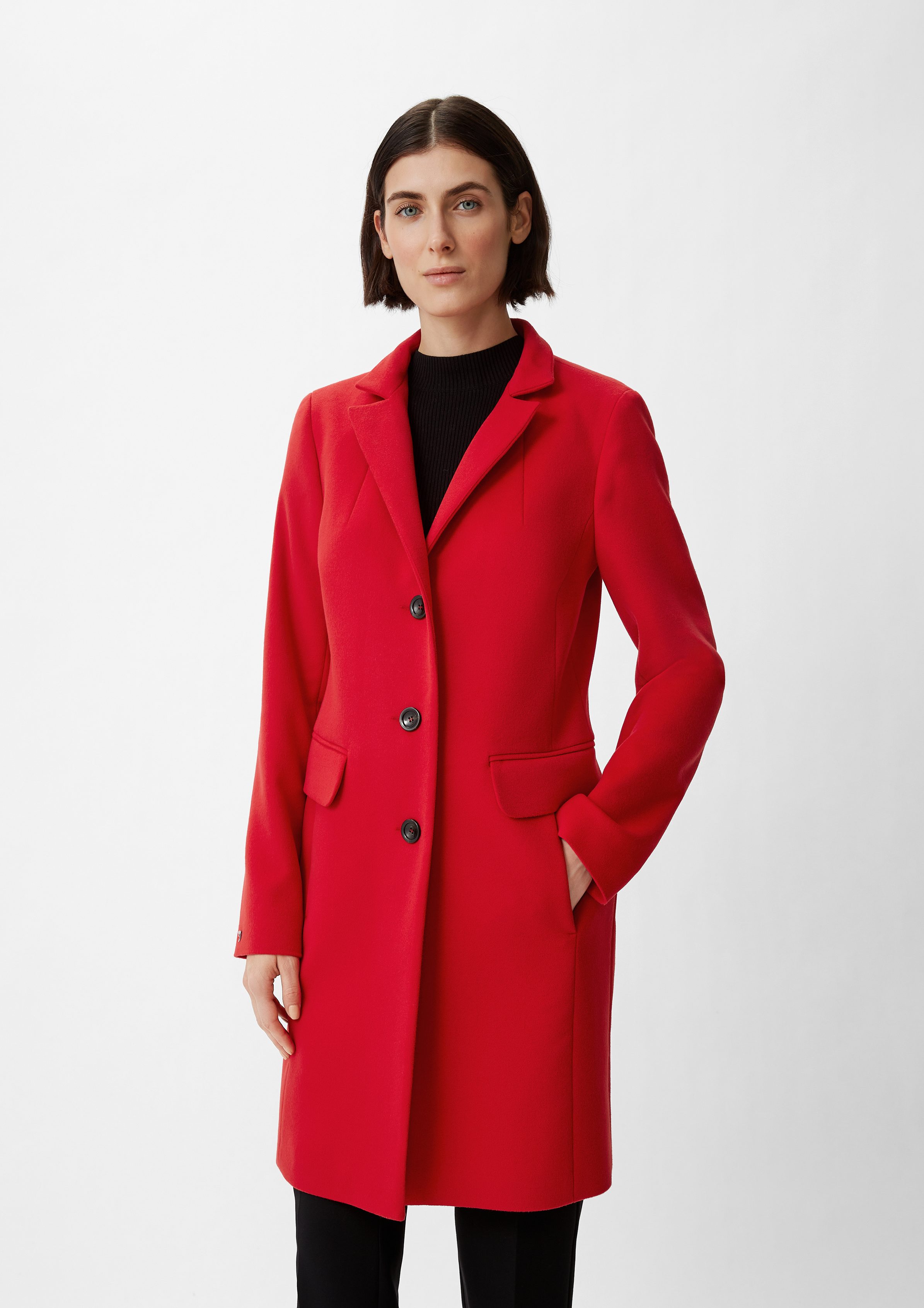 Steppmantel Comma Daunenmantel Rot Coat Comma Mantel Rot Comma