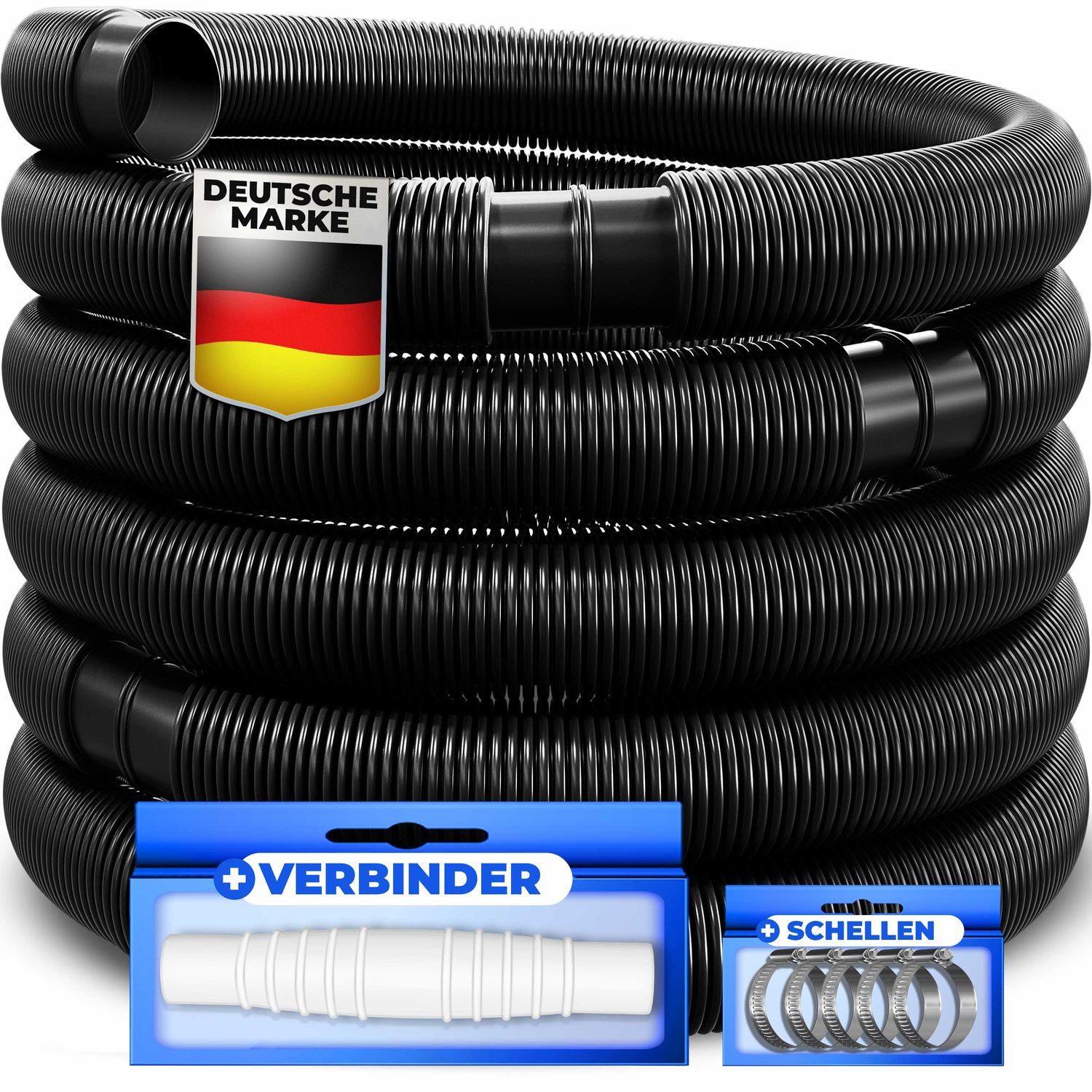 KESSER Poolschlauch, Schwimmbadschlauch Schwimmbadschlauch + Muffen Solarsc günstig online kaufen