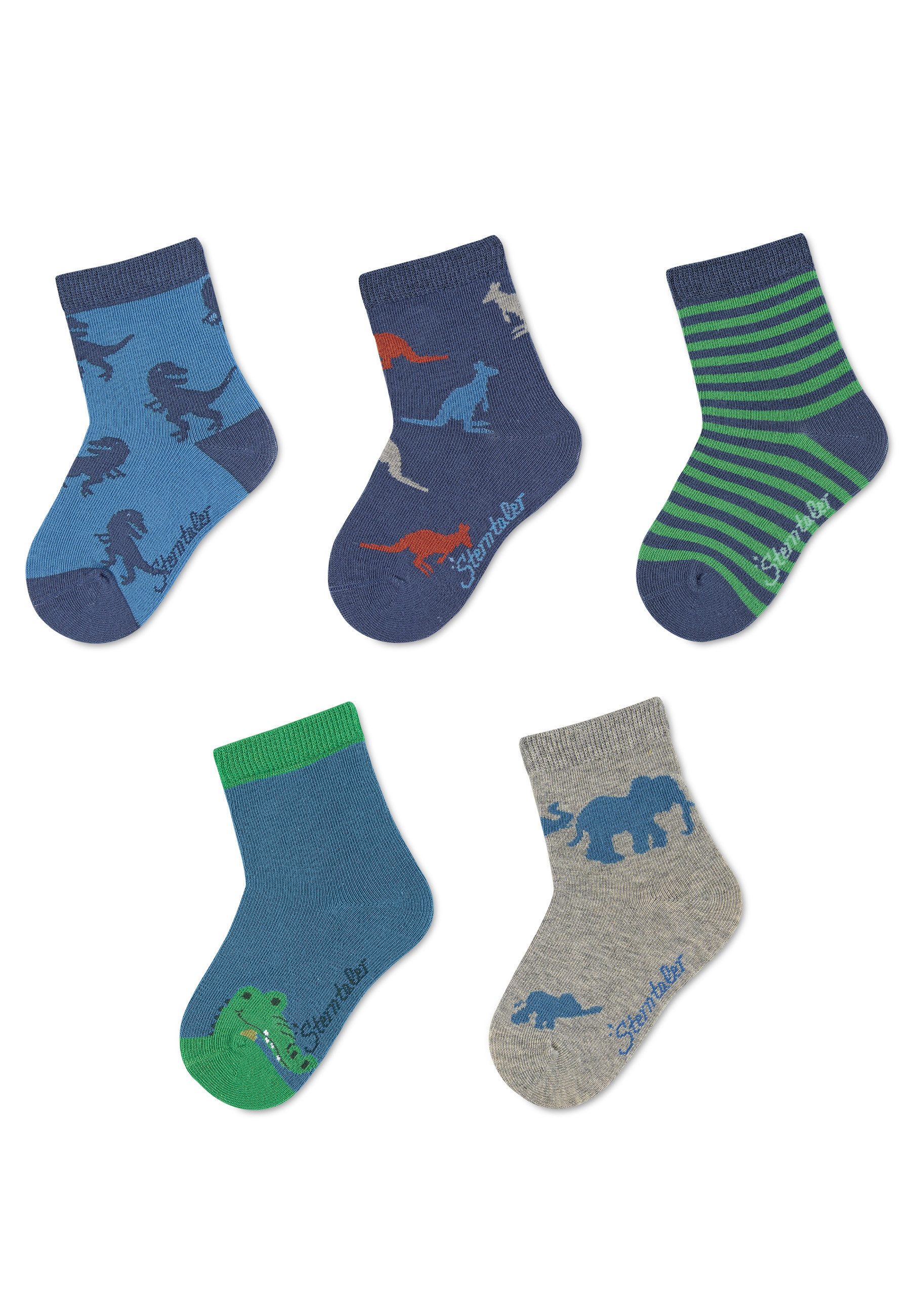 Feinsöckchen Socken 5er-Box Wildnis