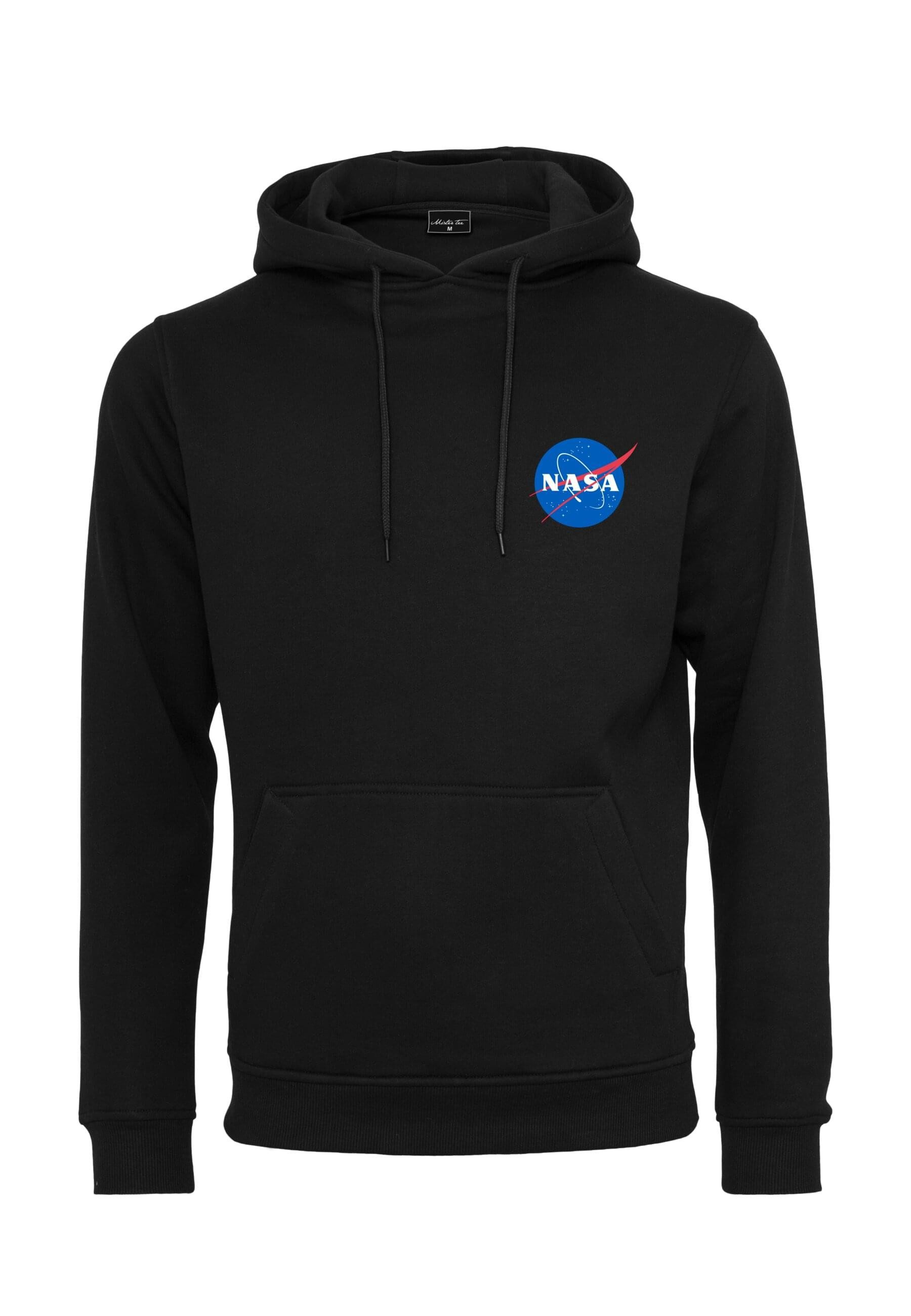 MisterTee Kapuzensweatshirt MisterTee Herren NASA Small Insignia Hoody (1-tlg)