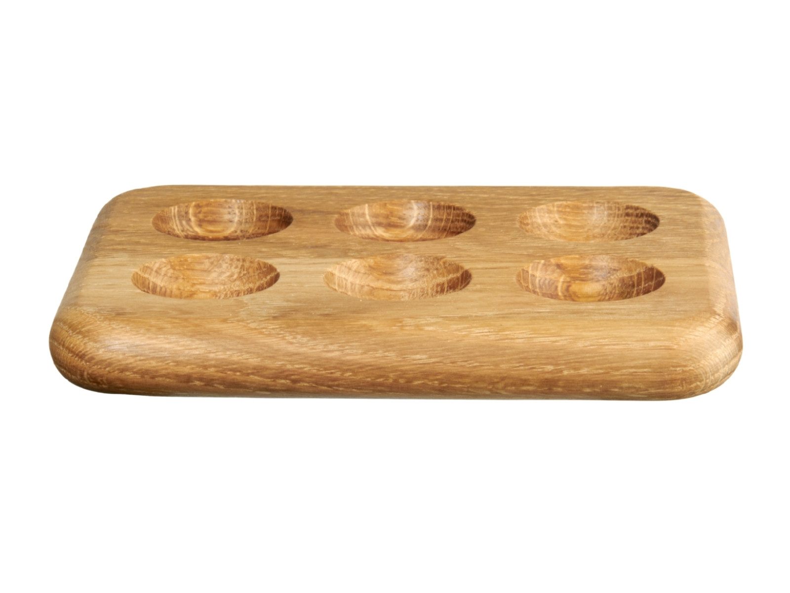 ASA SELECTION Tablett wood Aperitiftablett multi-use cabaret Eiche 16x12cm, Eiche