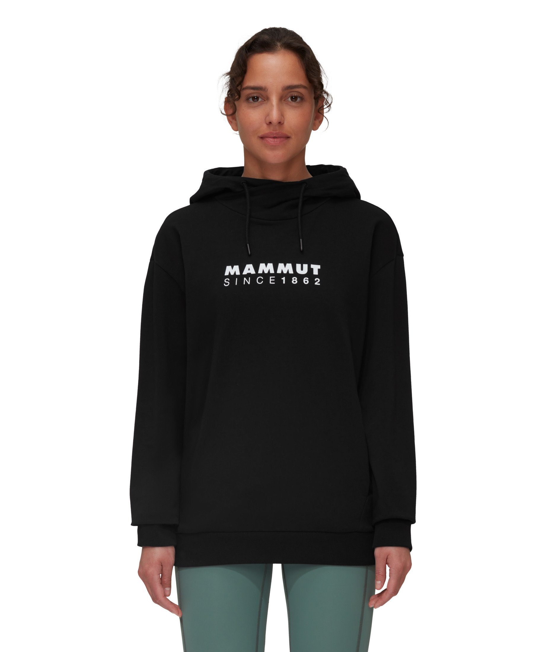 Fleecepullover Mammut ML Women Logo Hoody Midlayer Mammut Funktionsshirt
