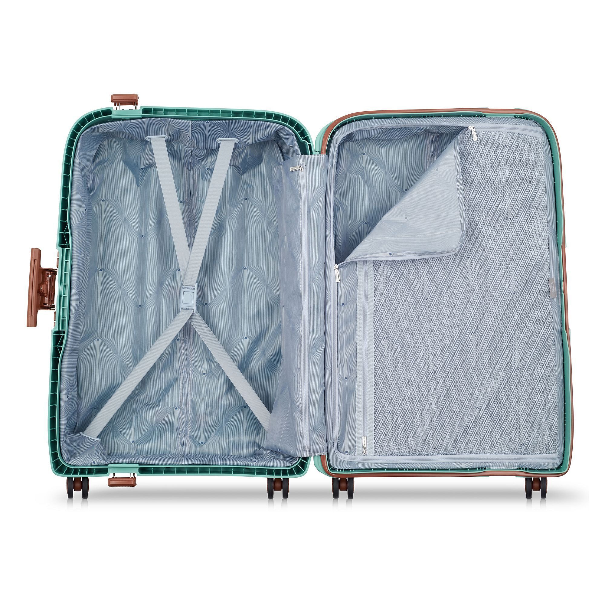 Delsey Paris Hartschalen-Trolley Moncey, 4 Rollen, Polypropylen