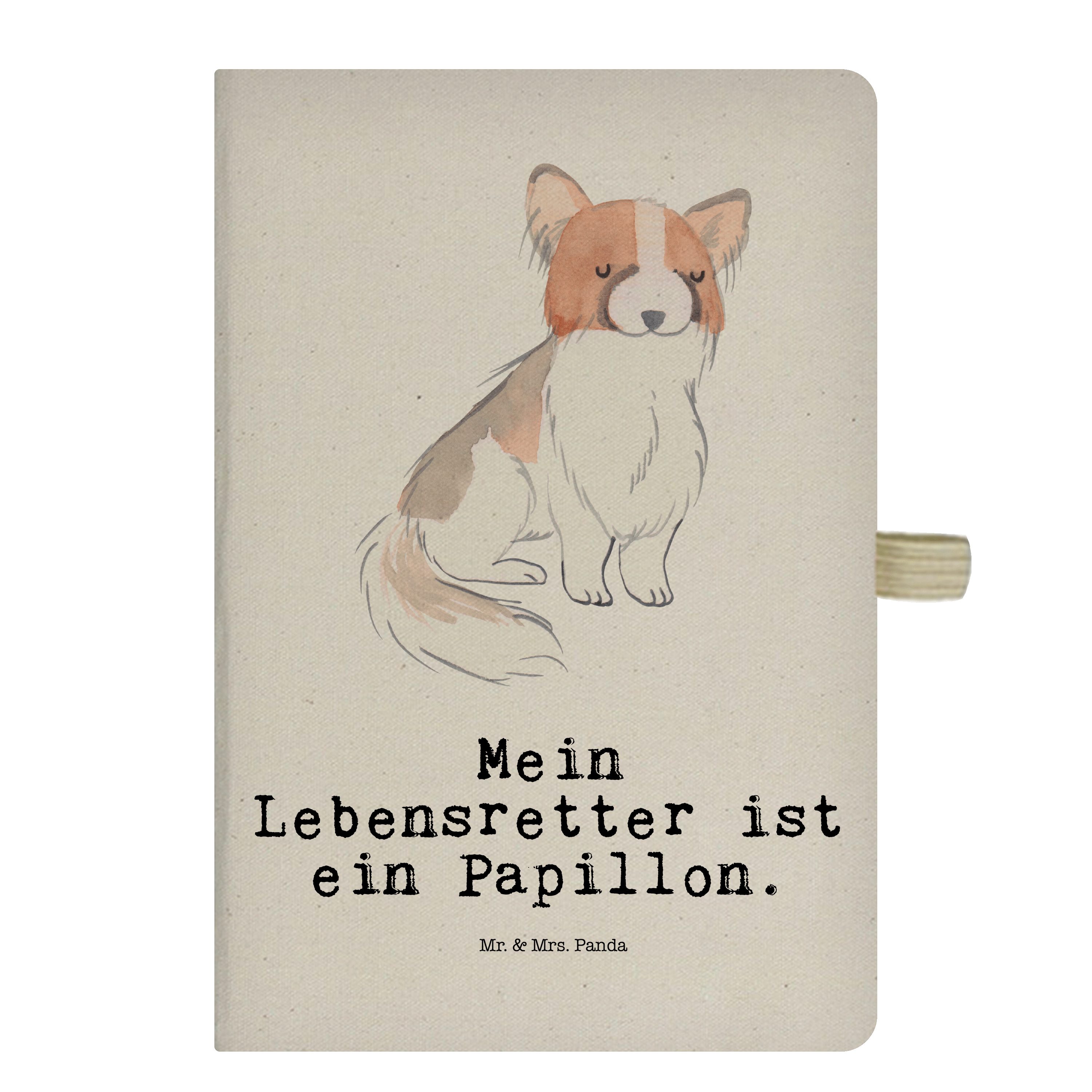 Mr. & Mrs. Panda Notizbuch Papillon Lebensretter - Transparent - Geschenk, Journal, Kontinentale Mr. & Mrs. Panda