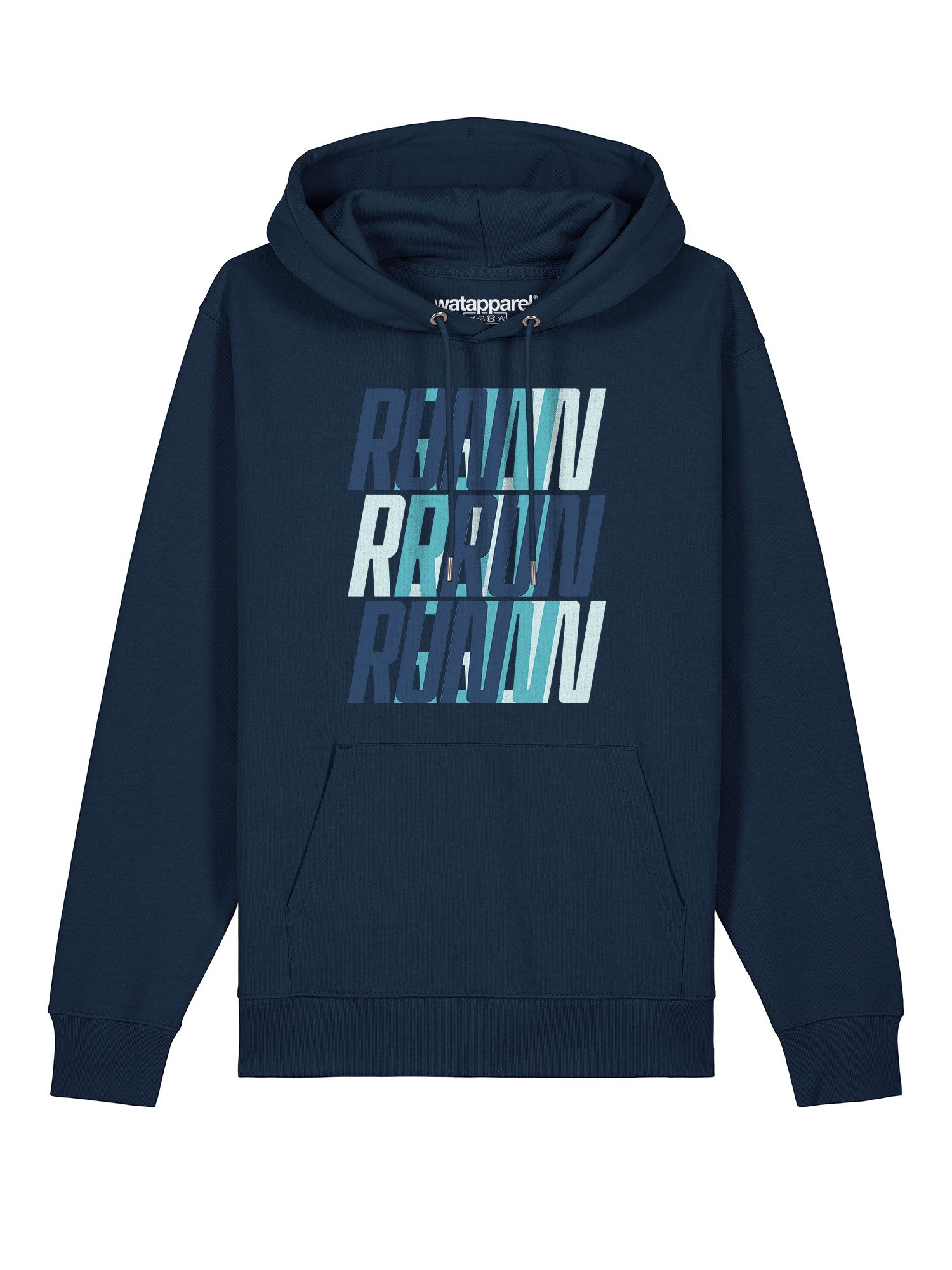 Hoodie Run, Run, Run blue