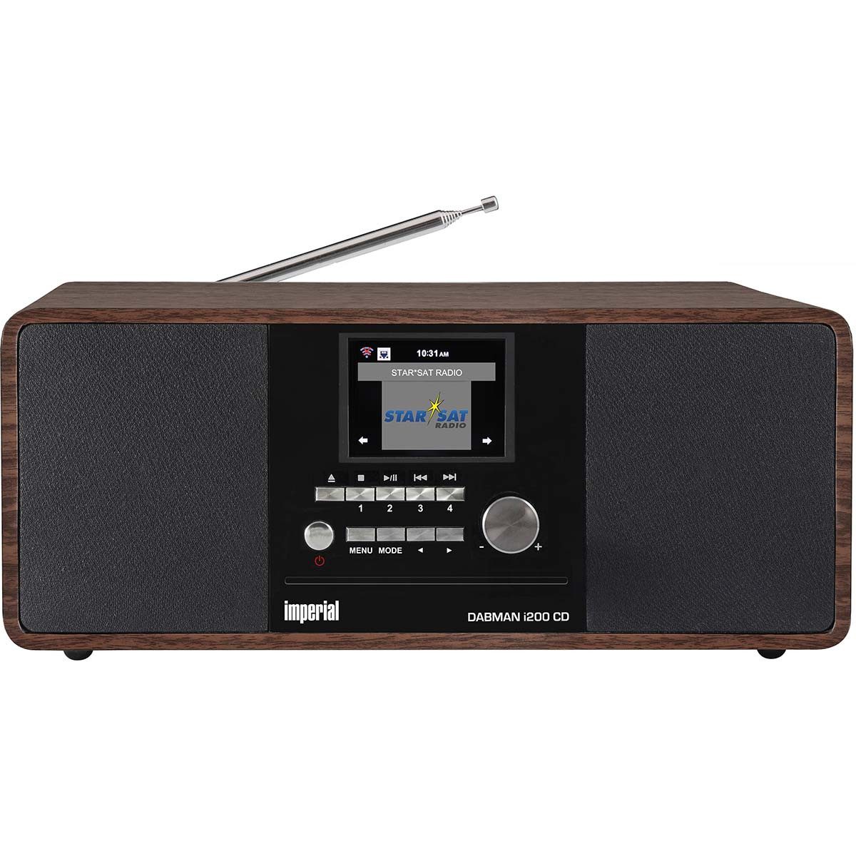 IMPERIAL 22-235-00 Radio (Internet Radio, 20 W, CD-Multifunktionsradio, DAB+, Internetradio, Bluetooth, Holz)